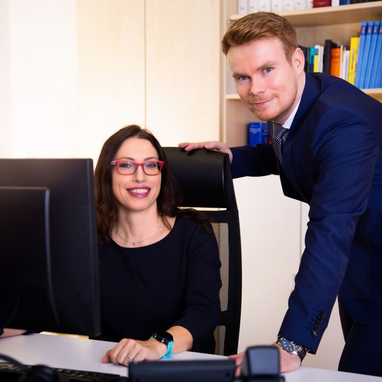 Steuerberater Kathrin Winter und Clemens Liebezeit